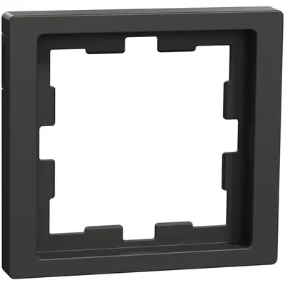 Rama de acoperire Merten D-Life, 1 element, antracit Schneider MEG4010-6534