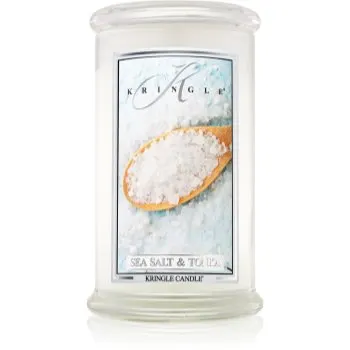 Kringle Candle Sea Salt & Tonka lumânare parfumată