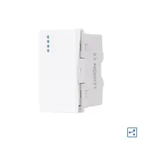 Modul Intrerupator Simplu Cap-Cruce Mecanic 1M LUXION, Standard Italian