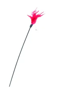 Comfy Jucarie Pisica Undita Rod Feather 60 cm
