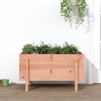 Gossi strat inaltat de gradina, 101x50x57 cm, lemn masiv douglas