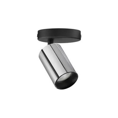 Spot INUS Negru & Crom Aluminiu LED GU10 1x10W 220-240V IP20 Fara bec