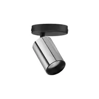 Spot INUS Negru & Crom Aluminiu LED GU10 1x10W 220-240V IP20 Fara bec