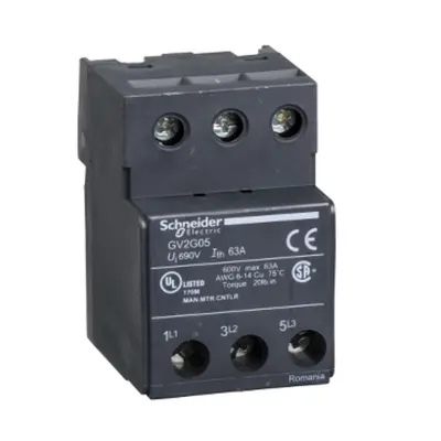 Bloc terminal, TeSys Deca si TeSys U, pentru GV1L3 3P