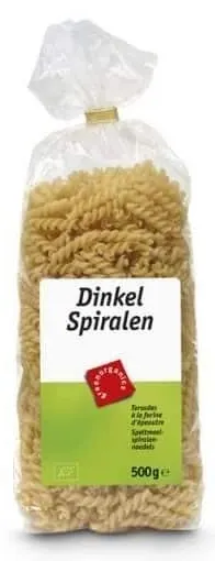 Fusilli de speltă organică, 500 g, Green