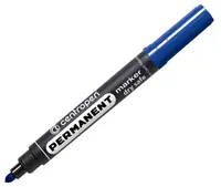 Marker permanent Centropen - 2.5 mm, albastru