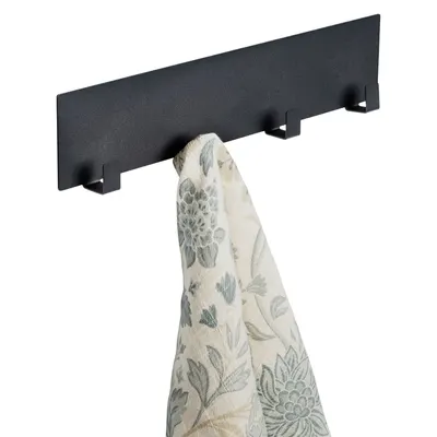 Bară magnetică pentru ustensile de bucătărie Black Outdoor Kitchen Ima, negru