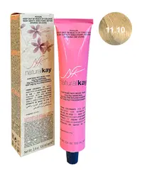 Vopsea vegana 11.10 Superplatinum ASH Blonde, 100ml, Natural Kay