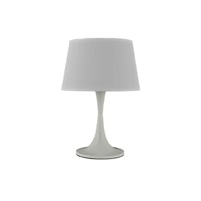 Veioza London Mare, 1 bec, dulie E27, D:320 mm, H:485 mm, Alb