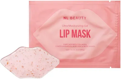 NL Beauty Mască de buze hidratantă cu gel, 1 buc.