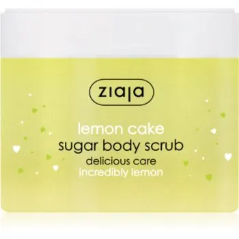 Ziaja Lemon Cake exfoliant din zhar pentru netezire