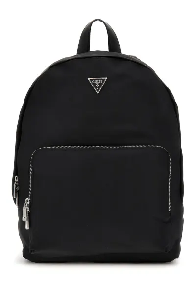 Rucsac compact de piele ecologica Milano - Negru