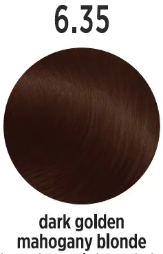 Vopsea de par profesionala ELEMENT 6.35 Dark Golden Mahogany Blonde 100ml