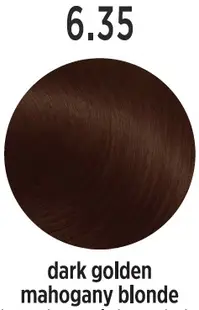 Vopsea de par profesionala ELEMENT 6.35 Dark Golden Mahogany Blonde 100ml