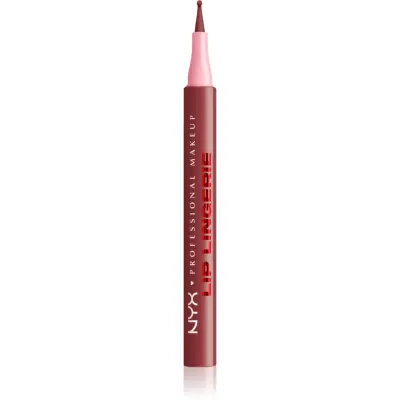 NYX Professional Makeup Lip Lingerie repara buzele pentru un efect de lunga durata culoare 10 Up All Night 1 ml
