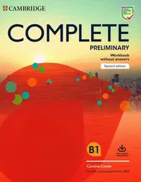 Complete Preliminary Workbook without Answers with Audio Download For the Revised Exam from 2020 2nd Edition - Paperback brosat - Caroline Cooke