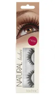 Gene False cu Aspect Natural TECHNIC Natural Lashes, adeziv inclus A13