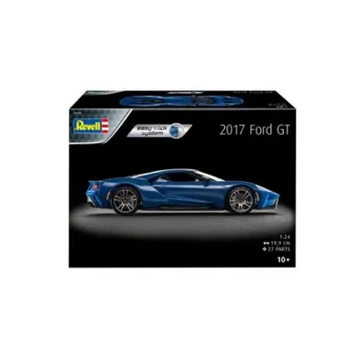 Kit model Ford GT 2017 656 CP editie limitata 1000 Easy Click fara lipire, roti rotative, interior detaliat, Revell RV07824