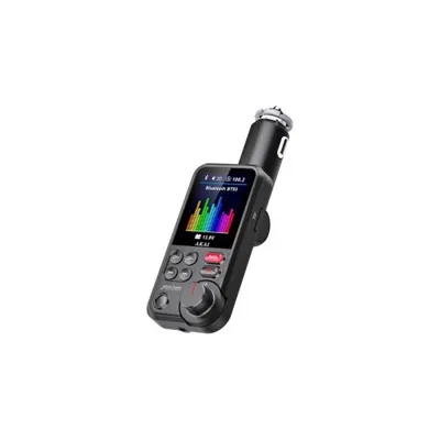 Modulator FM Akai , Bluetooth, USB, Micro SD Card reader, functie incarcator telefon, microfon incorporat, egalizator Cod: FMT-93BT