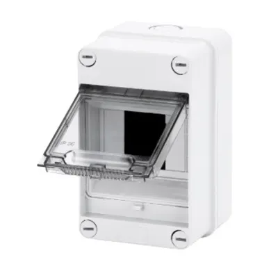 Enclosure - Walls With Perforation Centres - Pre-Arranged For Terminal Block - 4m Ip55