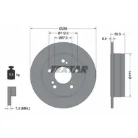 Disc frana TEXTAR 92032003