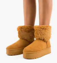 Cizme tip UG Puccina Camel
