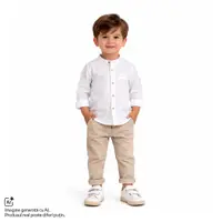 Camasa copii Chicco tunica, Alb cu model, 01365-70MC