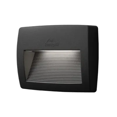 Lampa Perete Led Lorenza 190 7.5w Cct 4000k Ip55 Negru