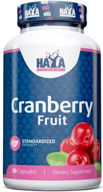 Cranberry Fruit, 800 mg, 30 capsule, Haya Labs