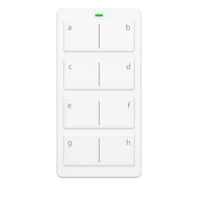 Mini telecomanda wireless cu 8 canale smart home INSTEON 2342-422, 15m