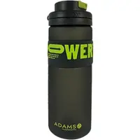 Sticla Neagra de Apa din Plastic cu Pai Power 820ml