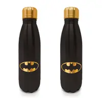 DC Comics-Sticlă metal negru-aurie 540ml