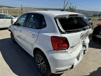 Aripa spate stanga culoare alba - lc9a Volkswagen Polo 5 (2009-2017)[6R]