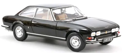 Model de colecție NOREV Modern: Мașini - Peugeot 504 Coupe (1969) (Black)