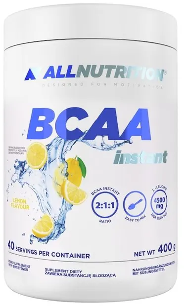 BCAA Instant, lămâie, 400 g, AllNutrition
