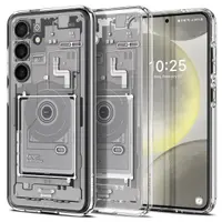 Husa pentru Samsung Galaxy S24 S921, Spigen, Ultra Hybrid Zero One, Alba ACS07351