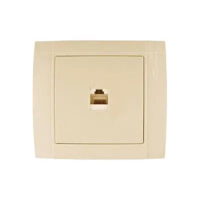 Priza de computer RJ45 crem Hakan