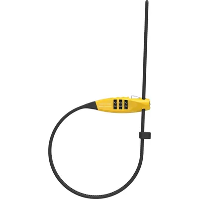 Antifurt Abus Combiflex TravelGuard, galben