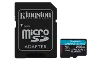 Card de memorie KINGSTON Canvas Go! Plus Micro-SDXC, 256 GB, Class 10 + Adaptor