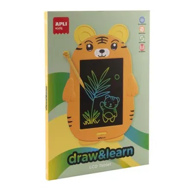Tabletă de desen Apli - Ecran LCD, tigru