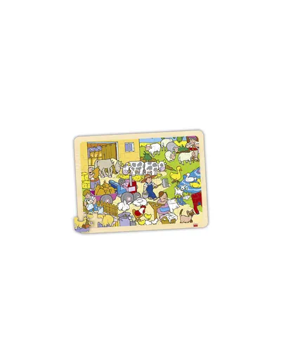 Puzzle cu 48 de piese din lemn