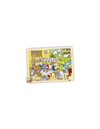 Puzzle cu 48 de piese din lemn
