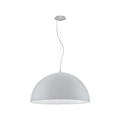 Pendant luminaire Gaetano 60W silver IP20