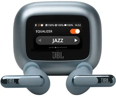 Căști wireless JBL - Live Beam 3, TWS, ANC, albastre