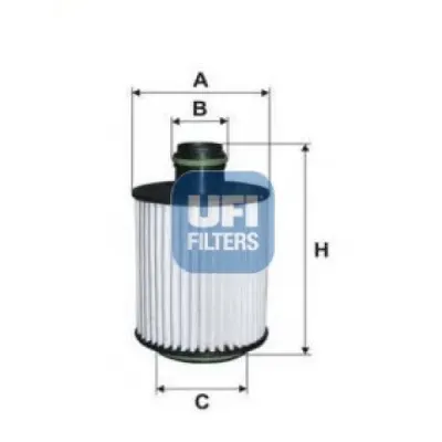 Filtru ulei UFI 25.139.00
