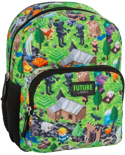 Rucsac pentru grădiniță BackUp Future - Minecraft 40