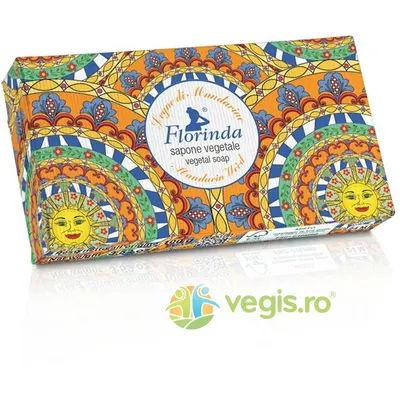 Sapun Vegetal pentru Maini si Corp Mandarin Wood Botteghe del Sole Florinda 100g