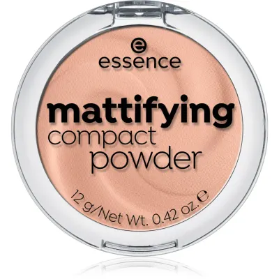 essence Mattifying pudra compacta cu efect matifiant culoare 04 Perfect beige 12 g