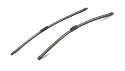 Set stergatoare parbriz DENSO Flat Blade DF-114, lungime 650 mm, 500 mm, lama stergator lata