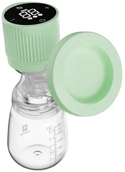 Pompă electrică de sân Lorelli Baby Care - Lila, verde